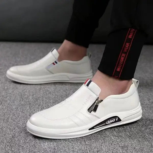 Trendy casual fashion shoes White color- Made in China