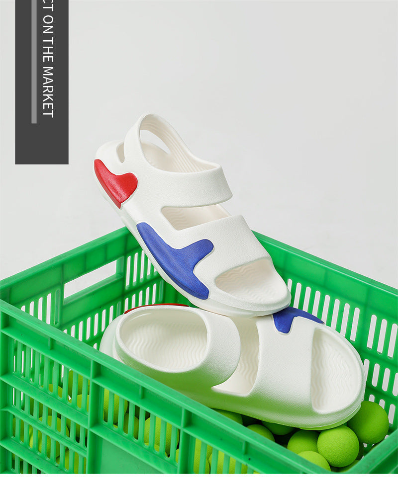 Men’s Casual Water proof Belt Sandals, Made in China by Rubber & EVA metatrail - White