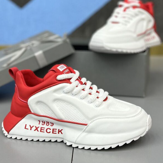 Handsome Versatile Running Keds - Red and White